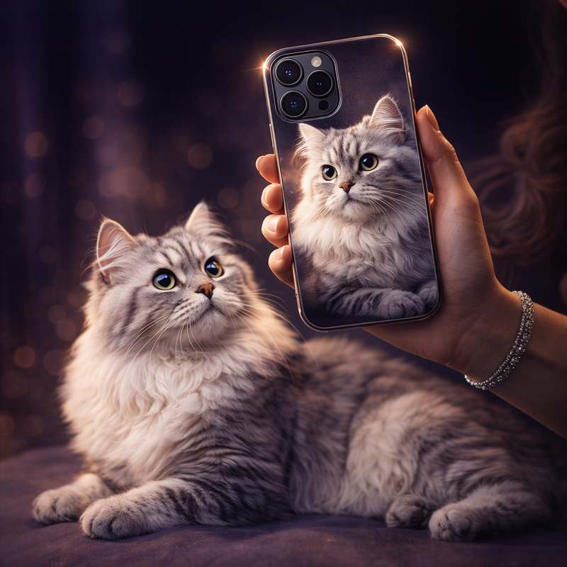 Kryt na mobil s tvým mazlíčkem