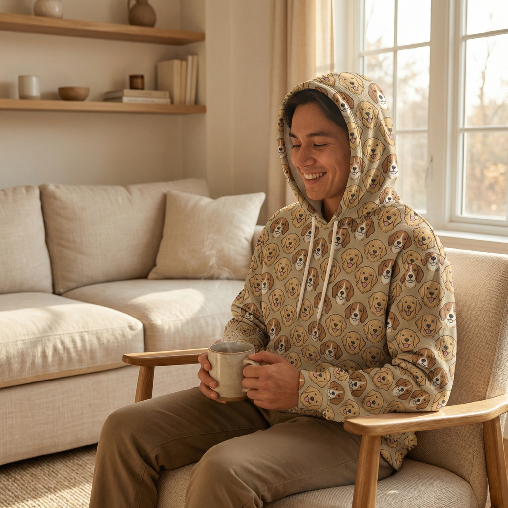 PawPrint Hoodie – Mikina s tvým mazlíčkem