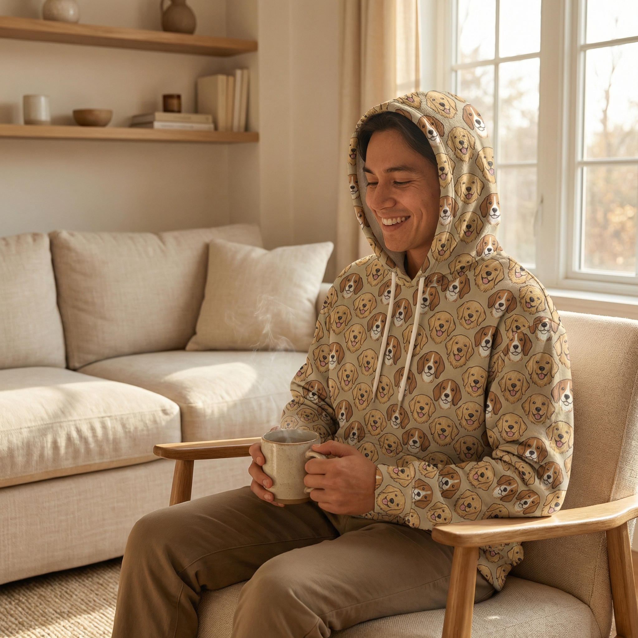 PawPrint Hoodie – Mikina s tvým mazlíčkem