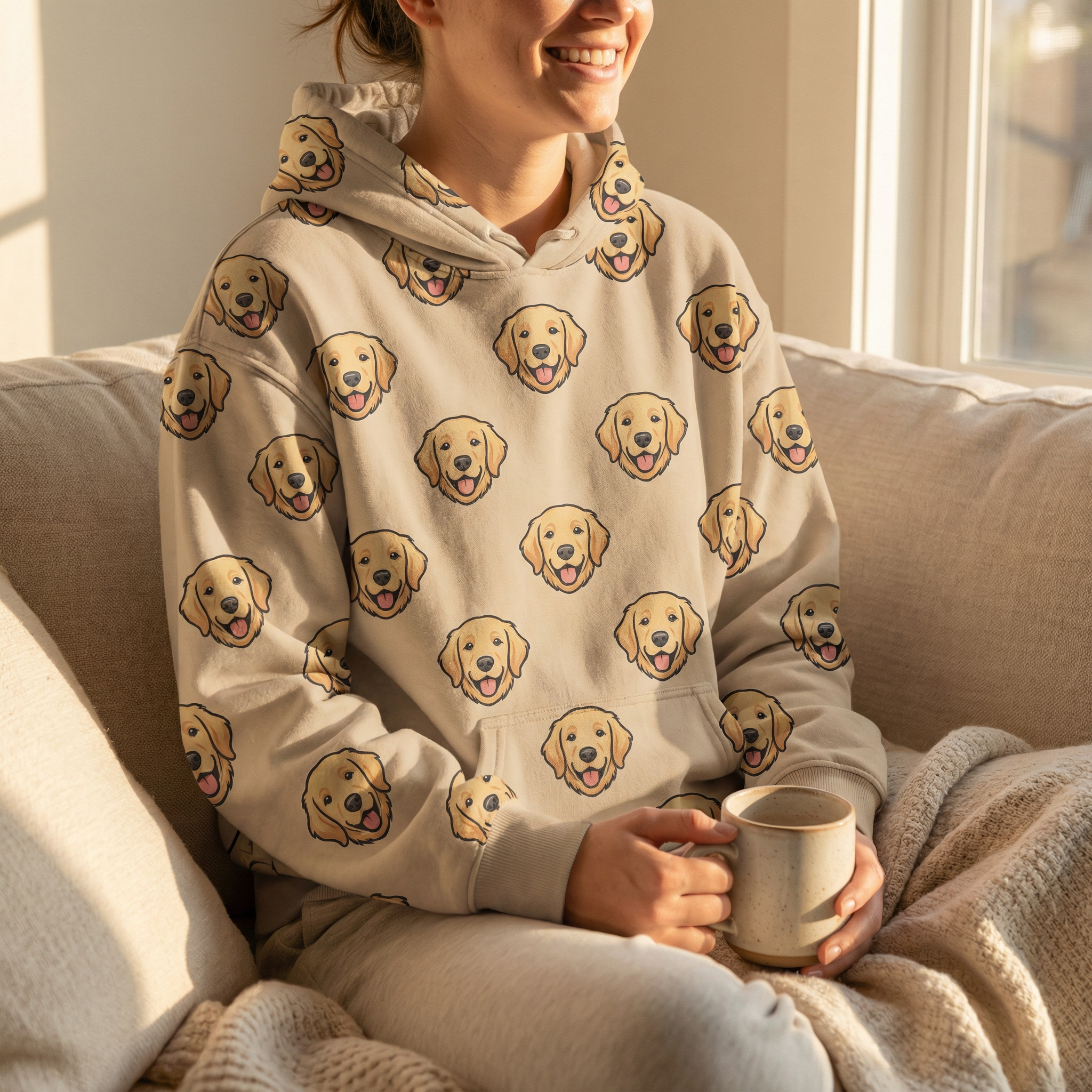 PawPrint Hoodie – Mikina s tvým mazlíčkem
