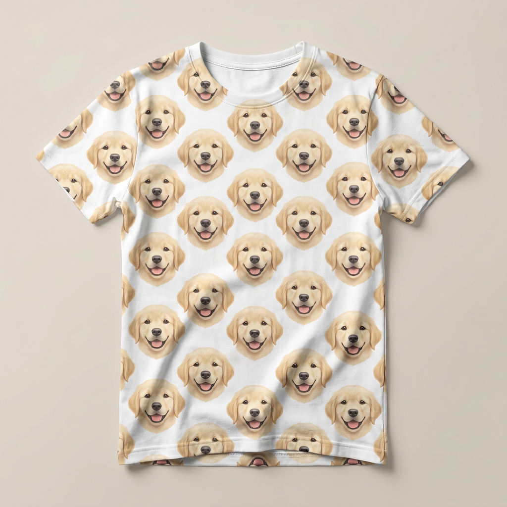 PawPrint Tričko - Tričko s tvým mazlíčkem